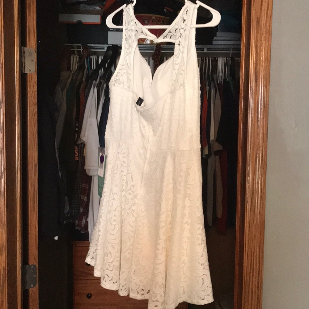 White dress